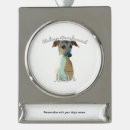 Buscar italianos adornos Greyhound italiano