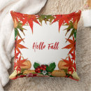 Buscar colores otoñales cojines Para ella