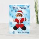 Buscar natale del buon tarjetas Rojo