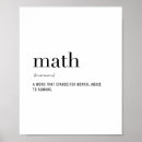 Buscar matematica posters Minimalista