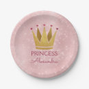 Buscar princesa papel platos Invitados