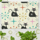 Buscar gatos negros paños de cocina Gatito