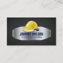 Buscar metal plateado tarjetas de visita Ingeniero