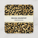 Buscar piel leopardo tarjetas de visita 9 º piel