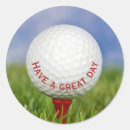 Buscar pelota de golf pegatinas Deporte