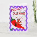 Buscar cajun tarjetas Lisonjas
