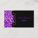 Buscar modelo del leopardo tarjetas de visita Elegante