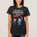 Buscar derecho permanecer camisetas Contra