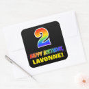 Buscar número 2 pegatinas De dos años