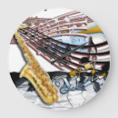 Buscar jazz relojes de pared Trompeta