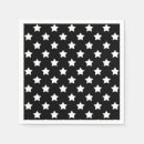 Buscar decorativas servilletas Blanco y negro