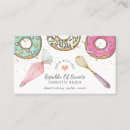 Buscar donut tarjetas de visita Panadero