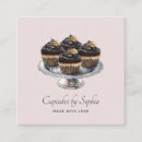 Buscar cupcake tarjetas de visita Panadería