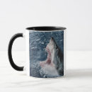 Buscar gran tiburón blanco tazas Animal