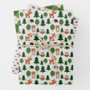 Buscar woodland papel de regalo Hedgehog