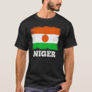 Buscar bandera de niger camisetas País
