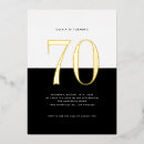 Buscar años 70 invitaciones Minimalista