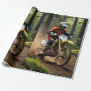 Buscar motocross papel de regalo Ciclismo de tierra