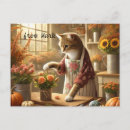 Buscar temporada de otoño postales 9 º gata