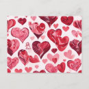 Buscar diseño del corazón postales Romántico