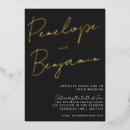 Buscar gold wedding invitaciones Simple