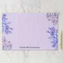 Buscar flor violeta libretas Acuarela