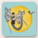 Buscar dragón corcho posavasos Fantasía