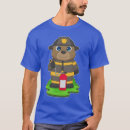 Buscar extintor camisetas Departamento de bomberos