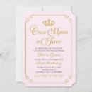 Buscar érase una vez invitaciones Princesa