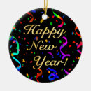 Buscar la noche vieja adornos Víspera