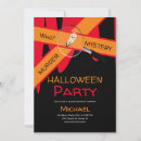 Buscar escena del crimen invitaciones Misterio