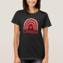 Buscar símbolo canadiense camisetas Arce