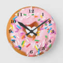 Buscar doughnut relojes de pared Rociadores