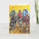 Buscar raza del caballo tarjetas El competir con