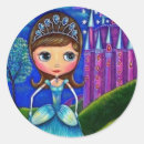 Buscar cenicienta pegatinas Azul