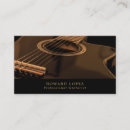 Buscar guitarras tarjetas de visita General y unisex