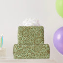 Buscar paisley papel de regalo Marrón