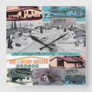 Buscar modernismo relojes de pared Retro