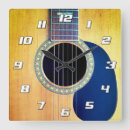 Buscar guitarra acústica relojes de pared Instrumentos