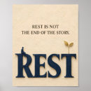 Buscar descanso posters Cita inspiradora