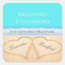 Buscar playa boda pegatinas Prometida