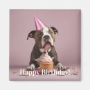 Buscar cumpleaños del perro imanes Feliz