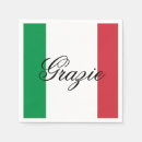 Buscar bandera de italia servilletas Viaje