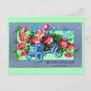 Buscar grabado en relieve tarjetas Vintage