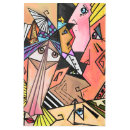 Buscar rostros arte Pintura