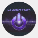 Buscar música dj pegatinas Para todos