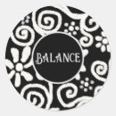 Buscar flores negras y blancas pegatinas General y unisex