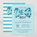 Buscar pequeño hombre verde invitaciones Futura madre