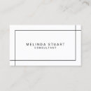 Buscar geométrico blanco y negro tarjetas de visita Profesional