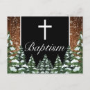 Buscar bautizo postales Rústico